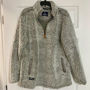 Gray Simply Southern Fleece Quarter Zip